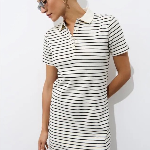Reitmans Dresses & Skirts - Striped Polo Dress